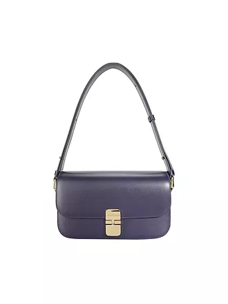 A.P.C. | Ledertasche - Umhängetasche GRACE BAGUETTE | blau