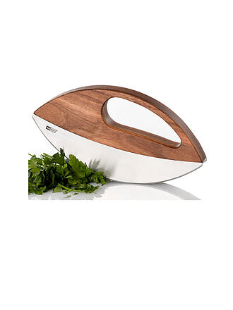 AD HOC | Doppel-Wiegemesser WAVE | braun