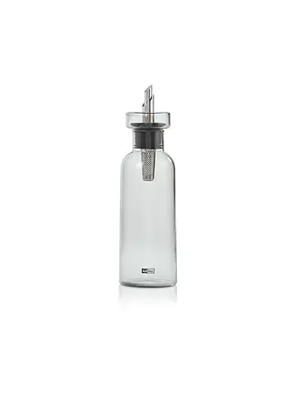 AD HOC | Essig- oder Ölspender AROMA POUR 300ml Glas / Edelstahl | hellgrau