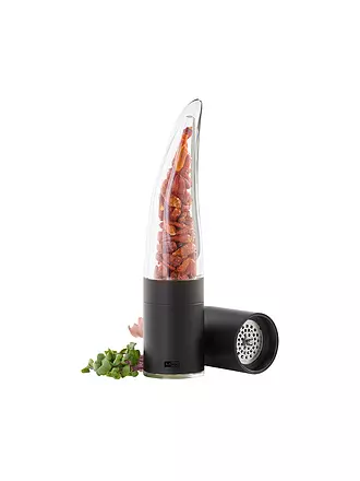 AD HOC | Geschenk Set Chilischneider 20,5cm Edelstahl Schwarz | schwarz