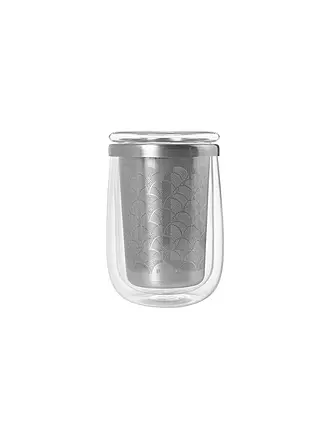 AD HOC | Teeglas mit Teefilter FUSION GLASS 13,5cm | transparent