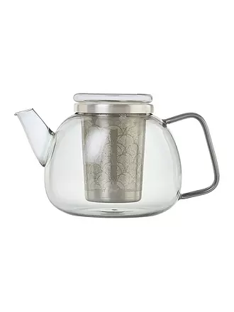 AD HOC | Teekanne 1,2 l YUNA Glas / Grau | grau