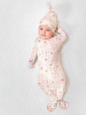 ADEN + ANAIS | Baby  Set Schlafoverall mit Mütze SNUGGLE KNIT™ | rosa