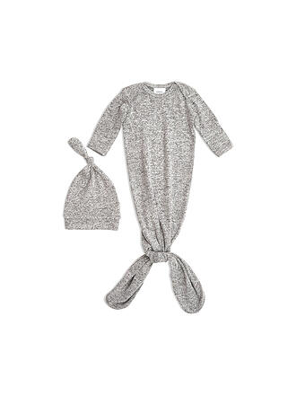 ADEN + ANAIS | Baby Set Schlafoverall mit Mütze SNUGGLE KNIT™ | blau