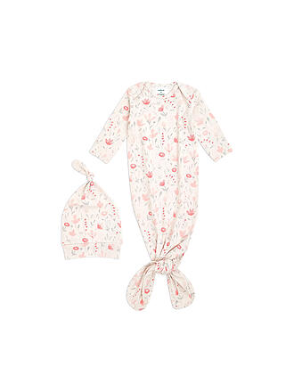 ADEN + ANAIS | Baby Set Schlafoverall mit Mütze SNUGGLE KNIT™ | rosa