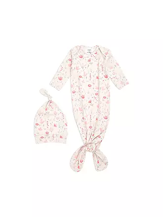 ADEN + ANAIS | Baby Set Schlafoverall mit Mütze SNUGGLE KNIT™ | rosa