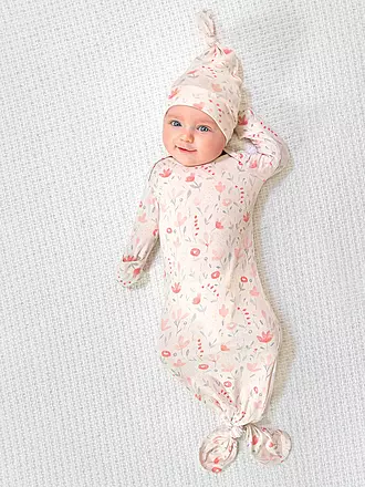 ADEN + ANAIS | Baby Set Schlafoverall mit Mütze SNUGGLE KNIT™ | rosa