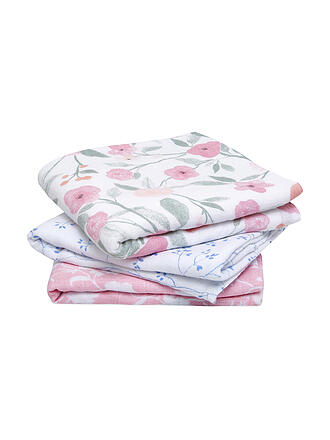 ADEN + ANAIS | Mulltuch 3er Pkg Musy Rising Star | weiss