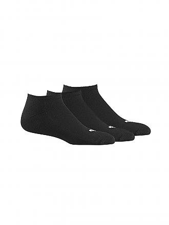 ADIDAS |  Socken 3er Pkg white black gre | schwarz
