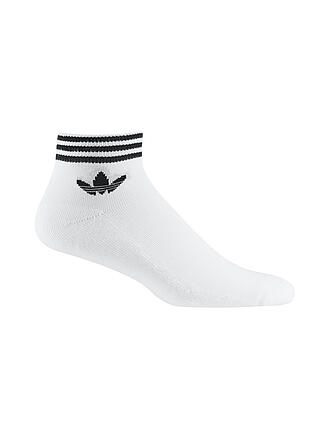 ADIDAS | Herren Sneakersocken 3er Pkg white black | weiß
