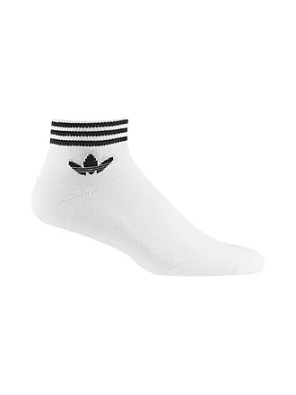 ADIDAS | Herren Sneakersocken 3er Pkg white black | schwarz