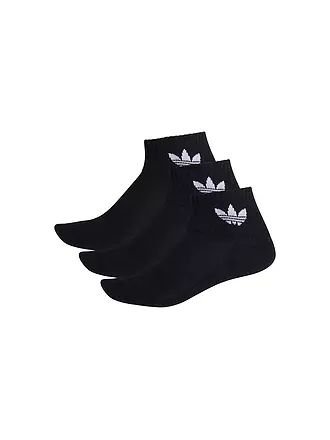 ADIDAS | Sneaker Socken 3-er Pkg. white | schwarz