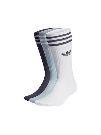 ADIDAS | Socken 3-er Pkg. white/mgreyh | blau