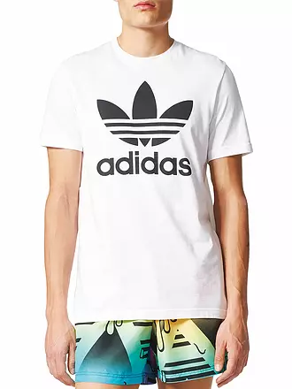 ADIDAS | T-Shirt TREFOIL | schwarz