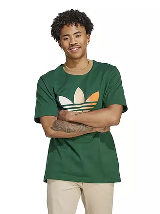 ADIDAS | T-Shirt TREFOIL | dunkelgrün