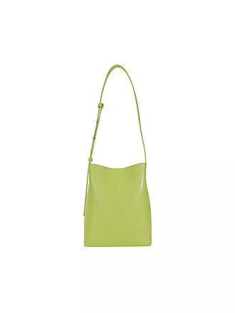 AESTHER EKME | Ledertasche - Bucket Bag SAC BUCKET | gelb