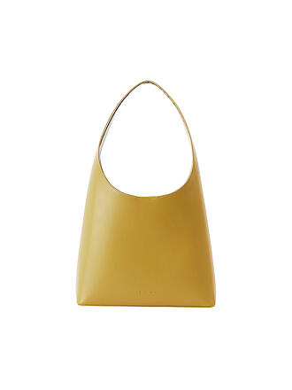 AESTHER EKME | Ledertasche - Hobo Bag SAC MIDI | schwarz