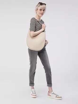 AESTHER EKME | Ledertasche - Hobo Bag SOFT HOBO | creme