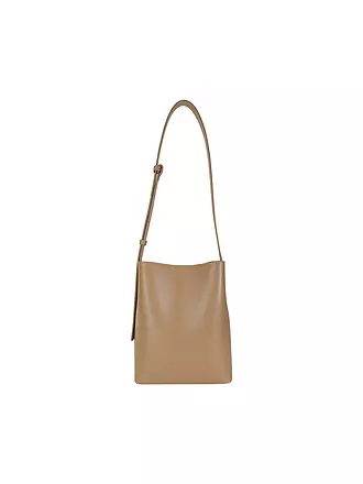 AESTHER EKME | Ledertasche - Umhängetasche SAC BUCKET | beige