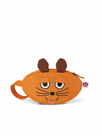 AFFENZAHN | Gürteltasche Schwarzer Panther | orange