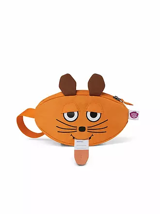 AFFENZAHN | Gürteltasche Schwarzer Panther | orange