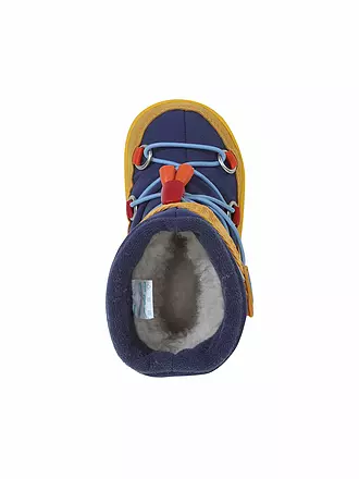 AFFENZAHN | Kinder Barfußschuhe -  Stiefel SNOWY TUKAN | blau