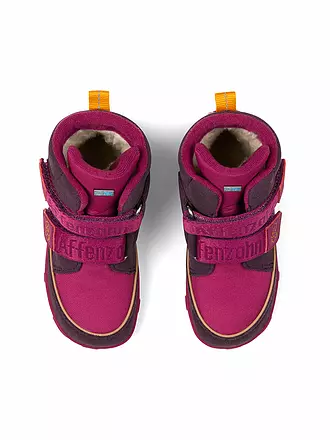 AFFENZAHN | Kinder Barfußschuhe - Boots Vogel  Jump Midboot | rot