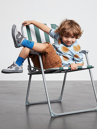 AFFENZAHN | Kinder Barfußschuhe Cotton Lucky TIGER | grau