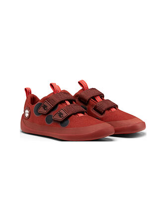 AFFENZAHN | Kinder Barfußschuhe Cotton Lucky UNICORN | rot