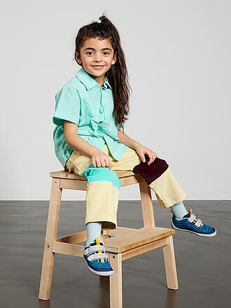 AFFENZAHN | Kinder Barfußschuhe KNIT HAPPY Robbe | blau