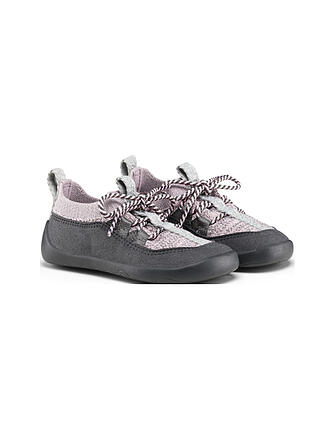 AFFENZAHN | Kinder Barfußschuhe PREWALKER KNIT Hai | grau
