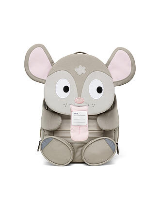 AFFENZAHN | Kinder Rucksack - Großer Freund Tonie Maus | grau