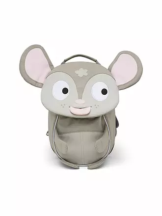 AFFENZAHN | Kinder Rucksack - Kleiner Freund Tonie Maus | grau