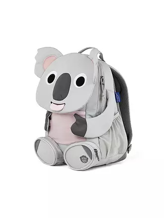 AFFENZAHN | Kinder Rucksack Große Freunde - Löwe | grau