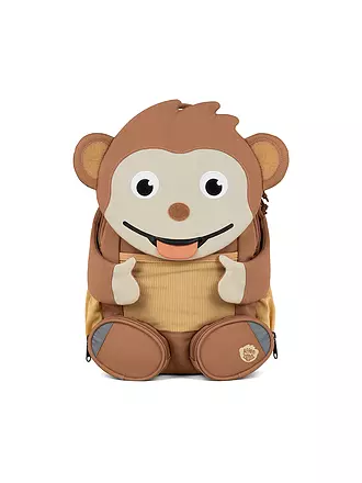 AFFENZAHN | Kinder Rucksack Große Freunde - Tiger | braun