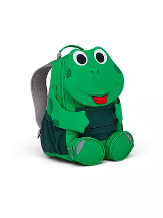 AFFENZAHN | Kinder Rucksack Großer Freund - Frosch | grün