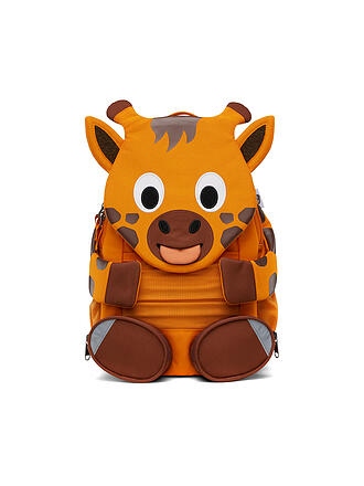 AFFENZAHN | Kinder Rucksack Großer Freund - Giraffe | gelb