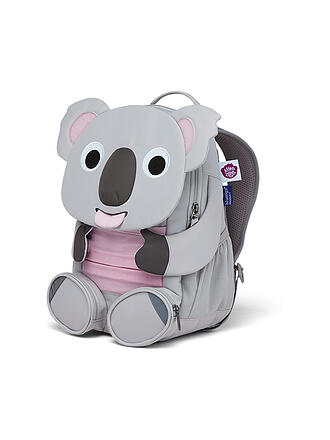 AFFENZAHN | Kinder Rucksack Großer Freund - Koala | grau