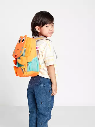 AFFENZAHN | Kinder Rucksack Großer Freund - Krabbe | orange