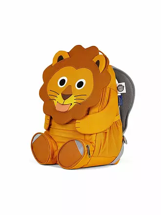 AFFENZAHN | Kinder Rucksack Großer Freund - Marienkäfer | orange