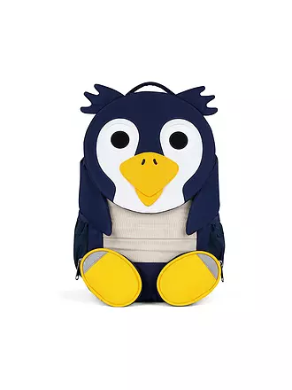 AFFENZAHN | Kinder Rucksack Großer Freund - Pinguin | blau