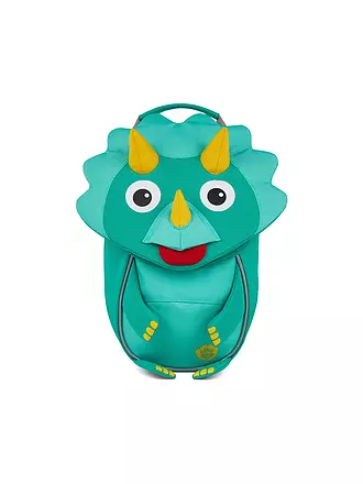 AFFENZAHN | Kinder Rucksack Kleine Freunde - Affe | türkis