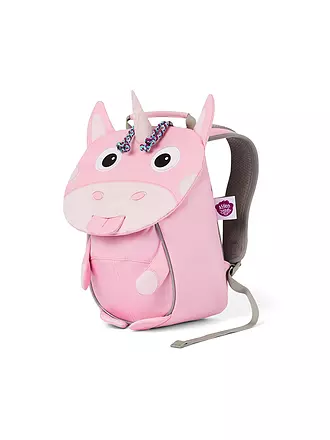 AFFENZAHN | Kinder Rucksack Kleine Freunde - Einhorn | rosa