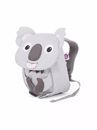 AFFENZAHN | Kinder Rucksack Kleine Freunde - Eule | grau