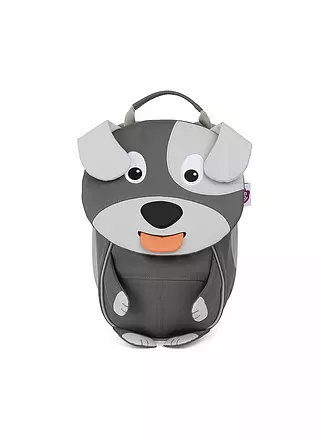 AFFENZAHN | Kinder Rucksack Kleine Freunde - Finn Frosch | grau