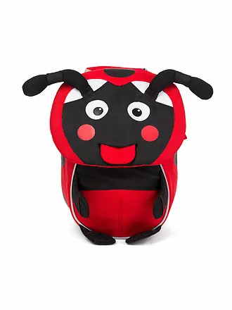 AFFENZAHN | Kinder Rucksack Kleine Freunde - Tukan | rot
