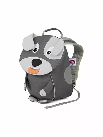 AFFENZAHN | Kinder Rucksack Kleiner Freund - Hund | grau