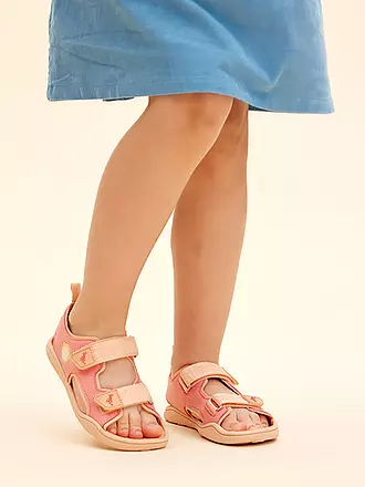 AFFENZAHN | Kinder Sandalen AIRY Flamingo | grün