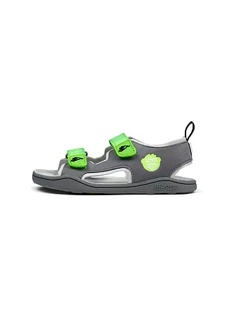 AFFENZAHN | Kinder Sandalen AIRY Hase | grau