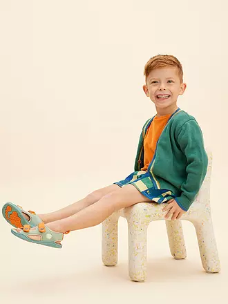 AFFENZAHN | Kinder Sandalen AIRY Panther | mint
